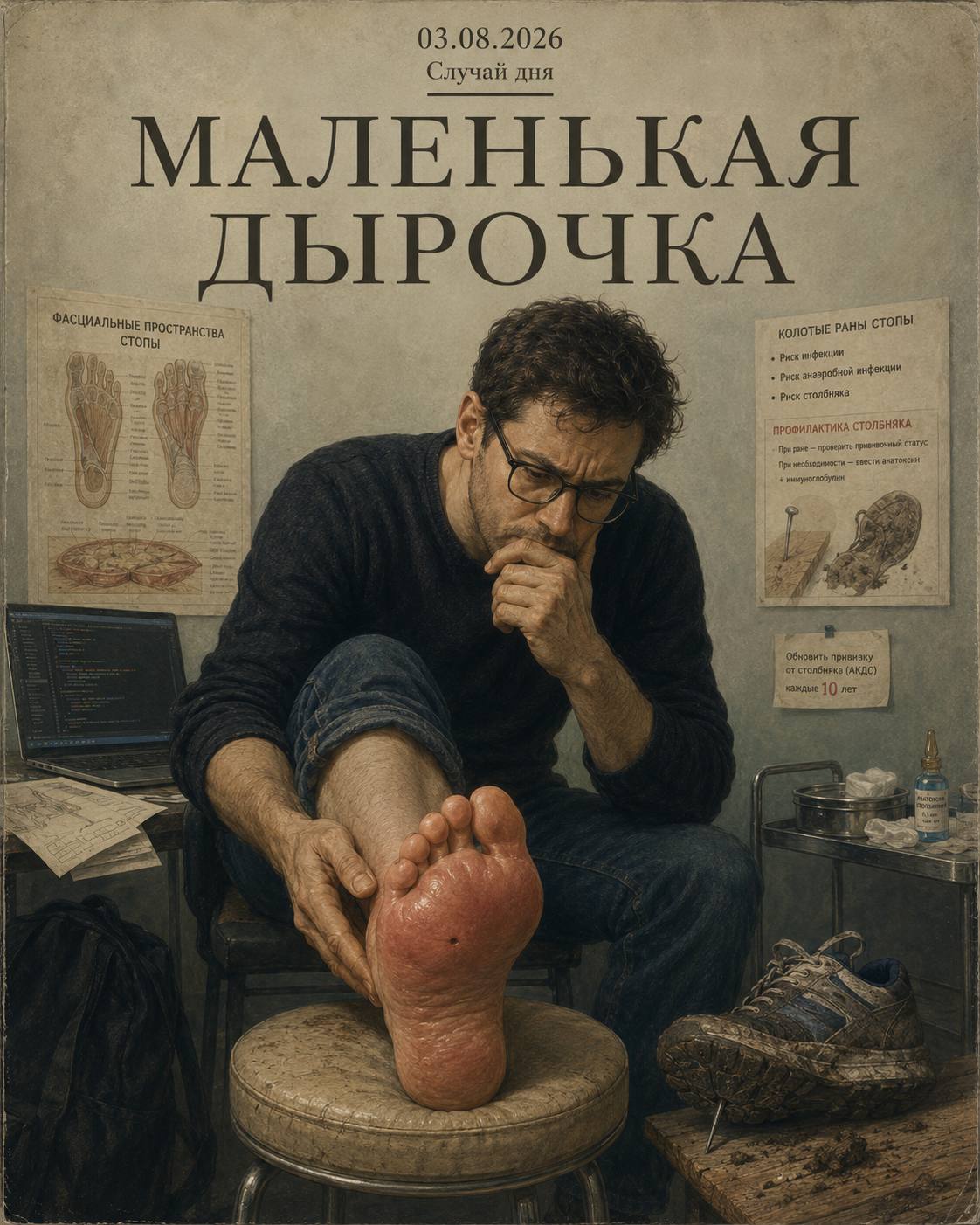 Случай дня  │  Маленькая дырочка