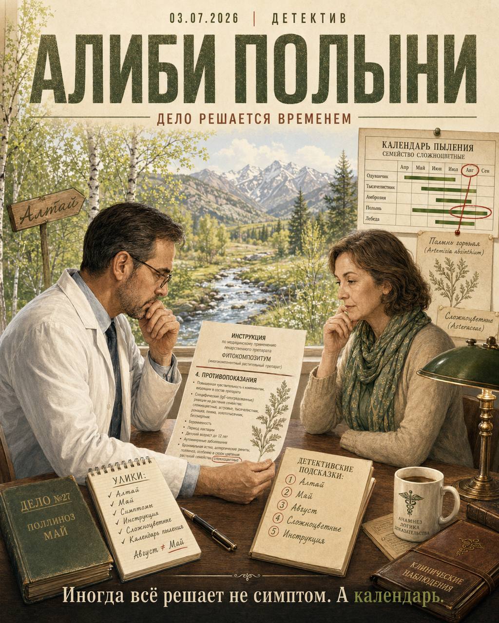 Детектив │ Алиби полыни